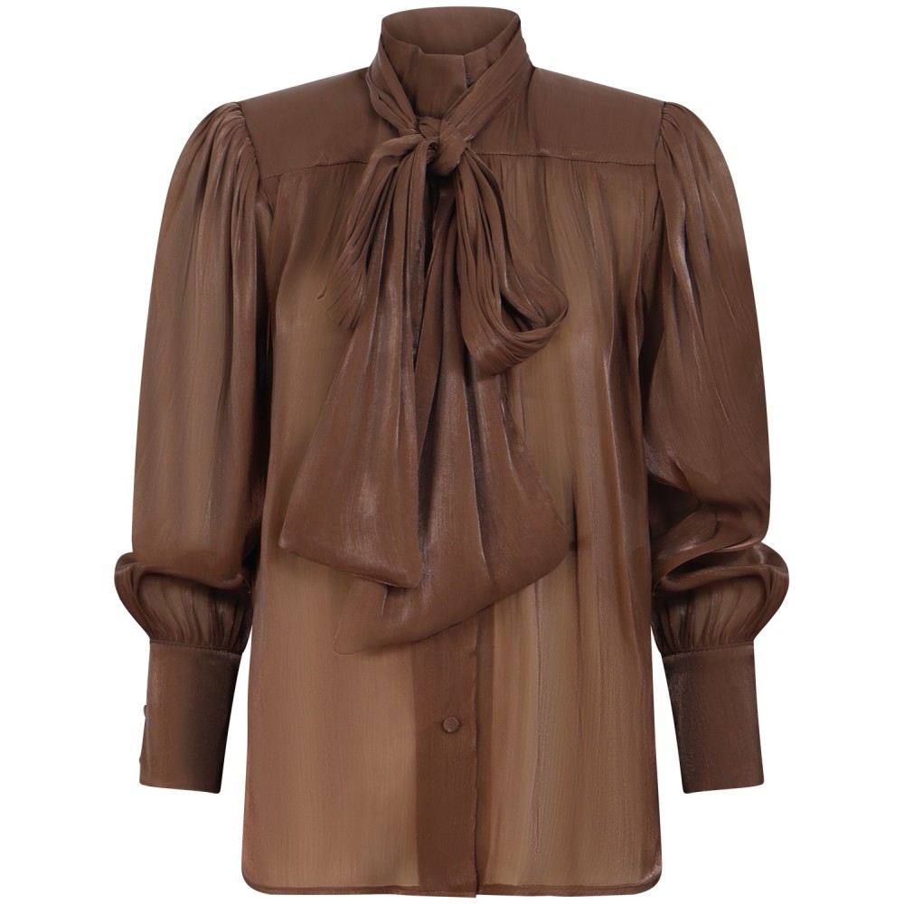 Camicia marrone per donna