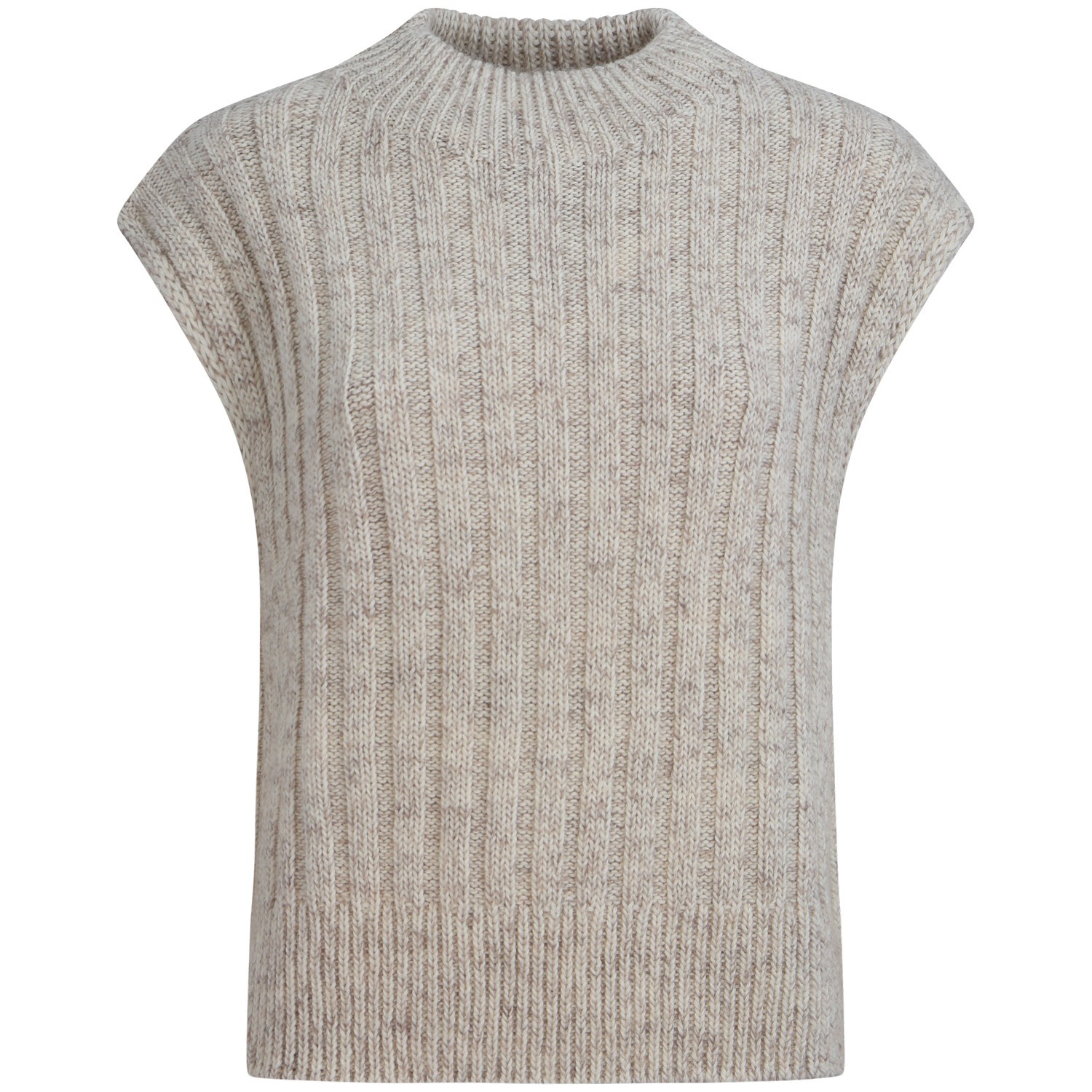 Gilet in maglia  beige 'ANASTASIA 'per donna