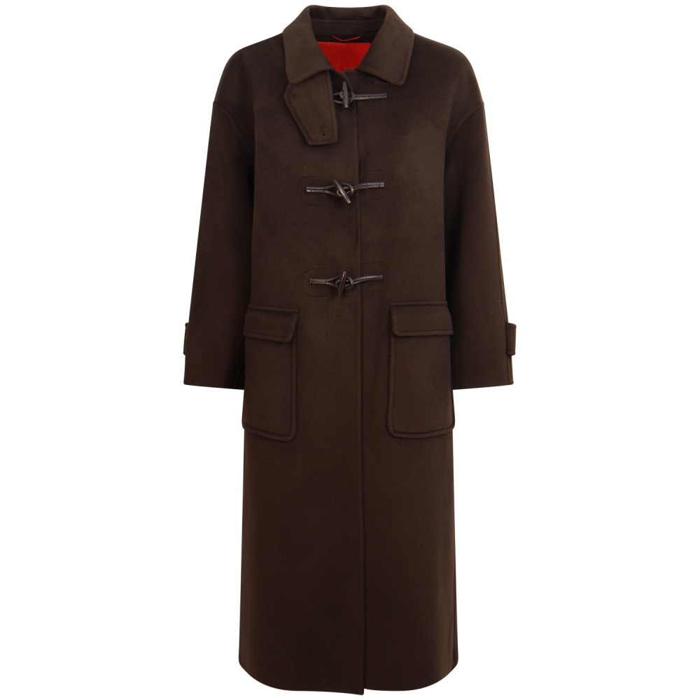 Cappotto marrone per donna