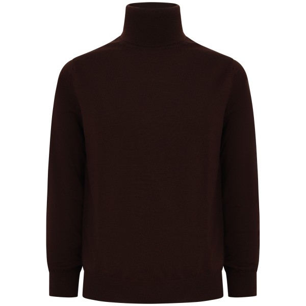Dolcevita marrone per uomo