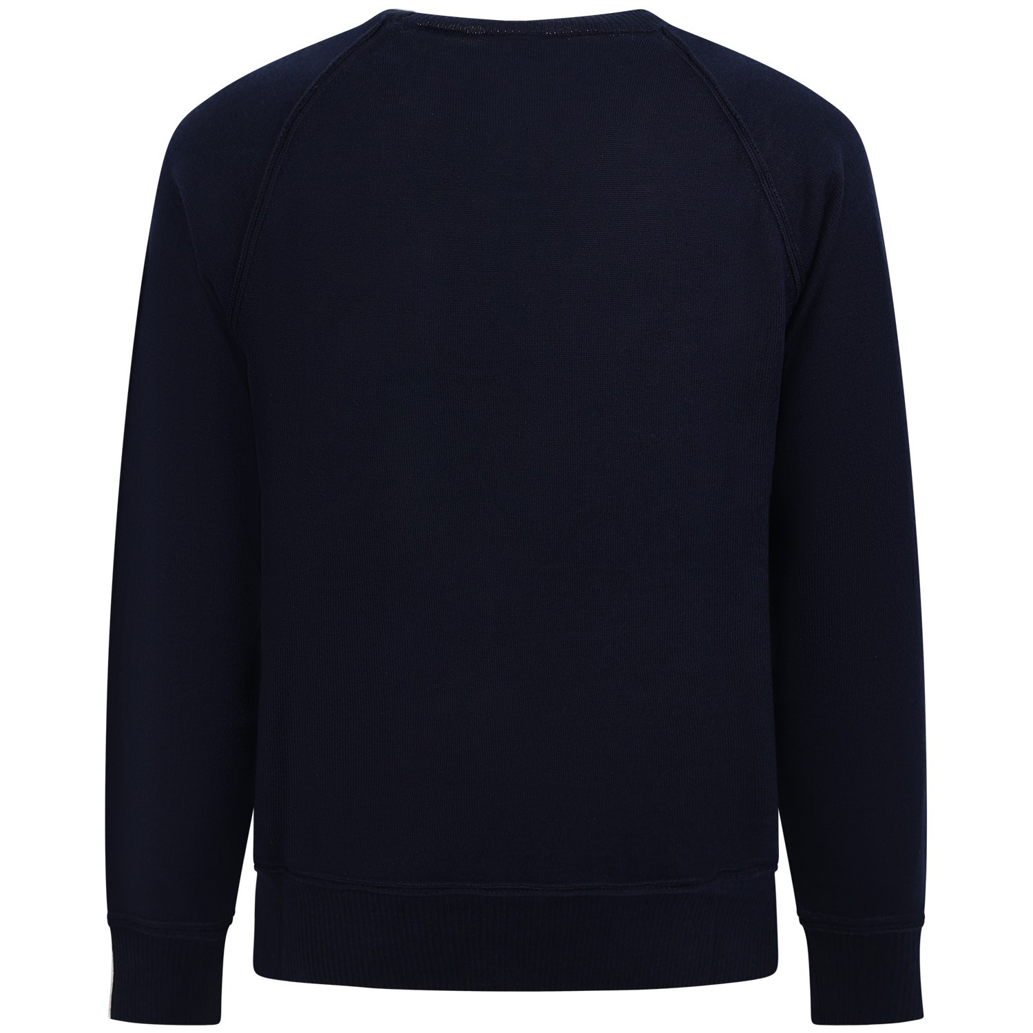 Maglione blu con logo per uomo 2