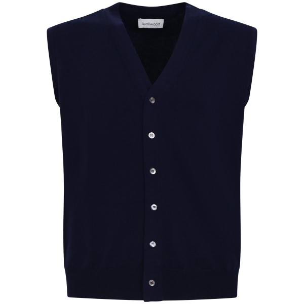 Gilet blu per uomo