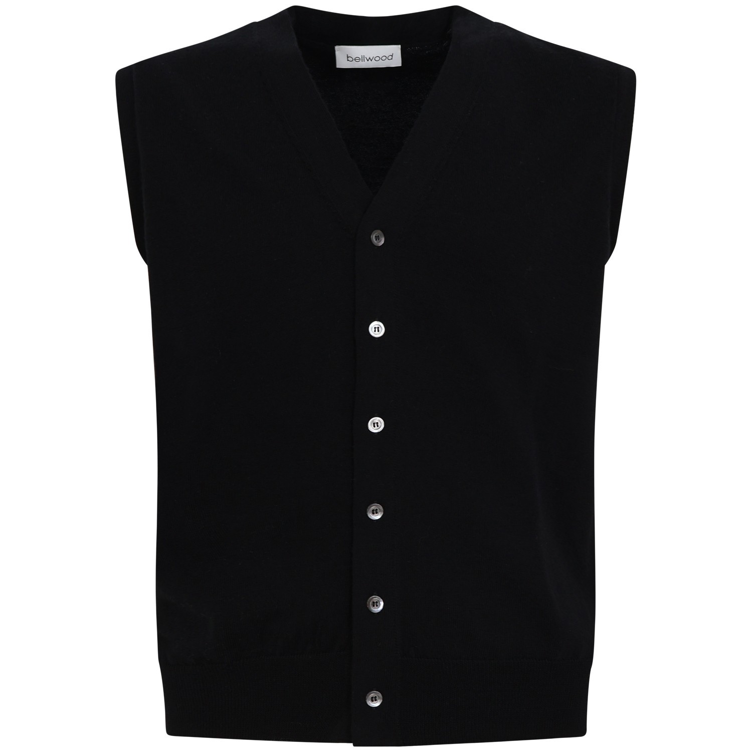 Gilet nero per uomo