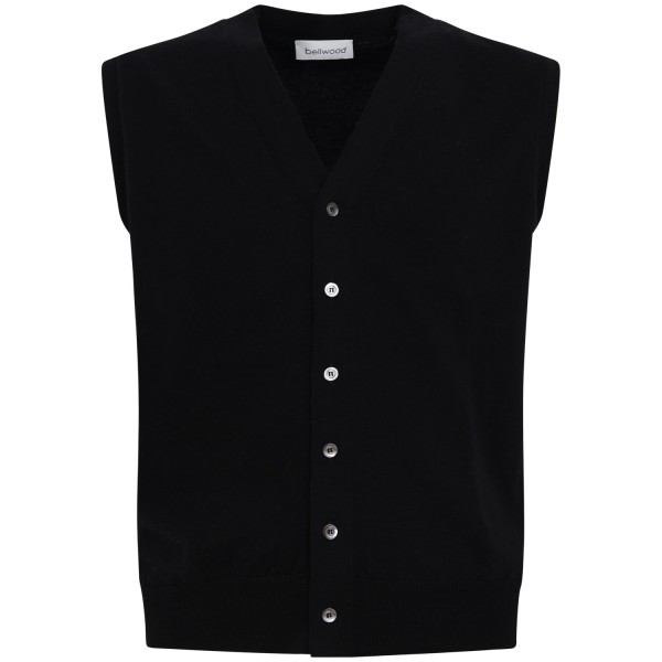 Gilet nero per uomo