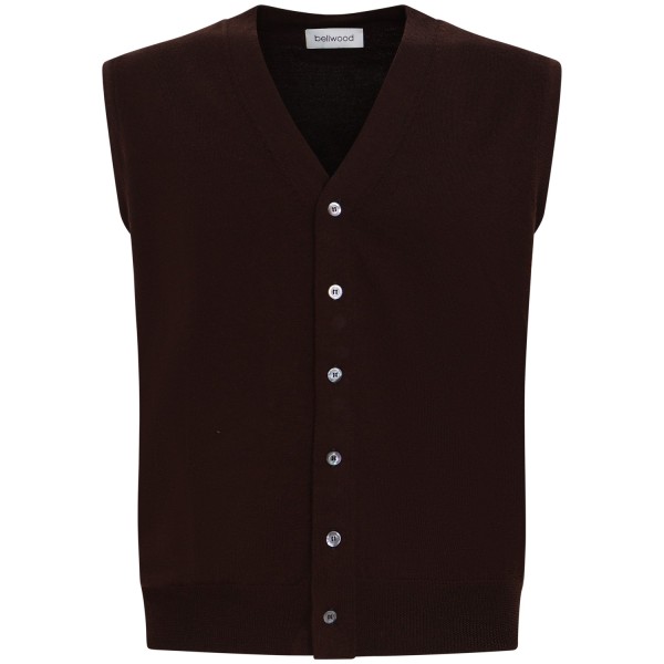 Gilet marrone per uomo