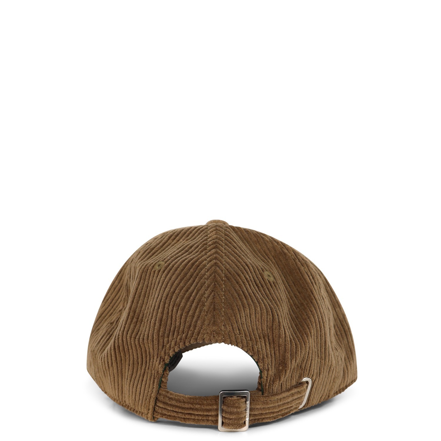 Cappello marrone in velluto a costine per uomo