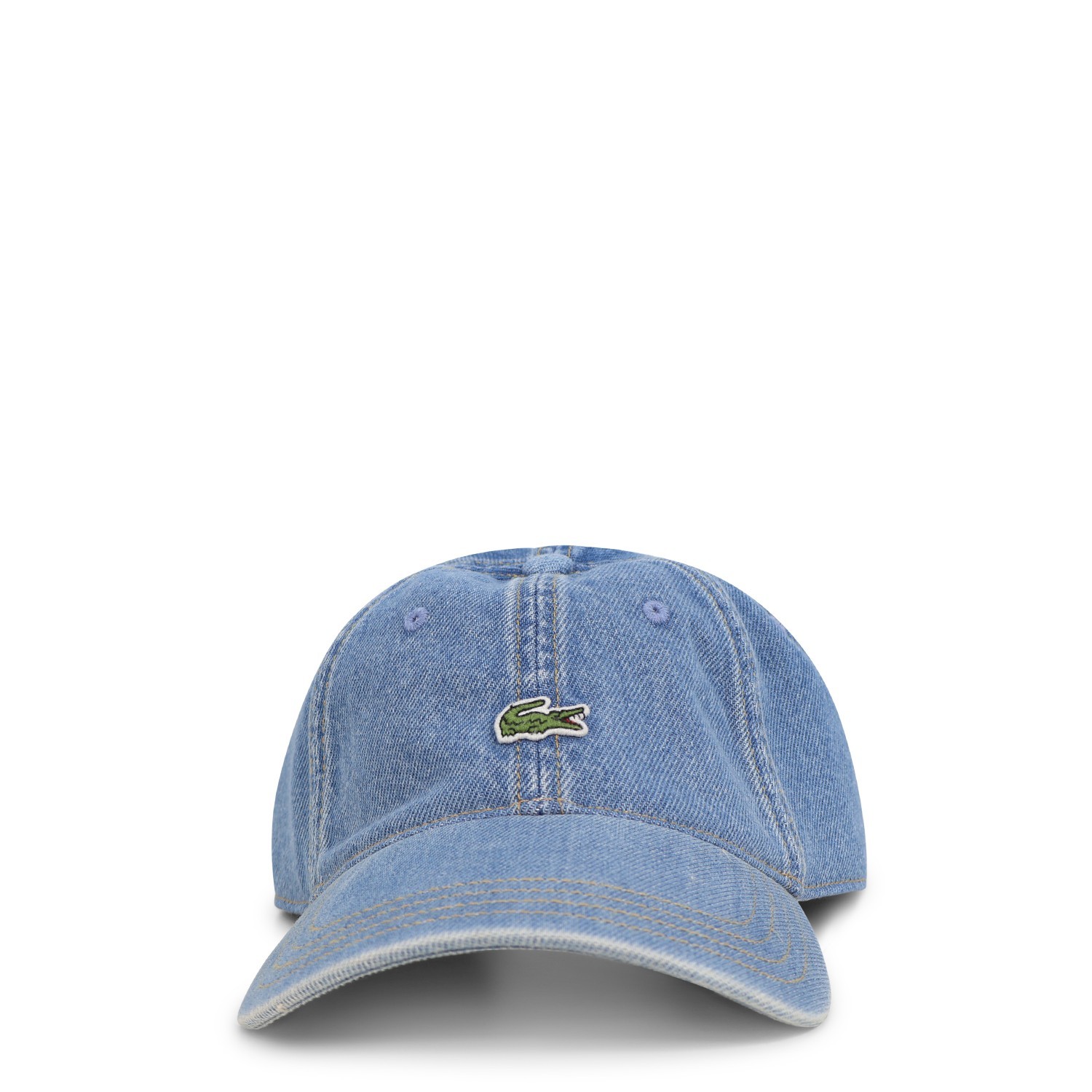 Cappello in denim con mini logo per uomo