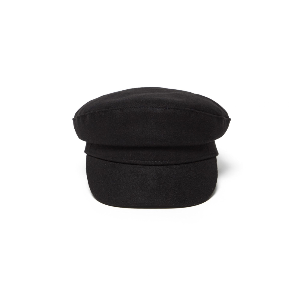 Cappello nero per donna