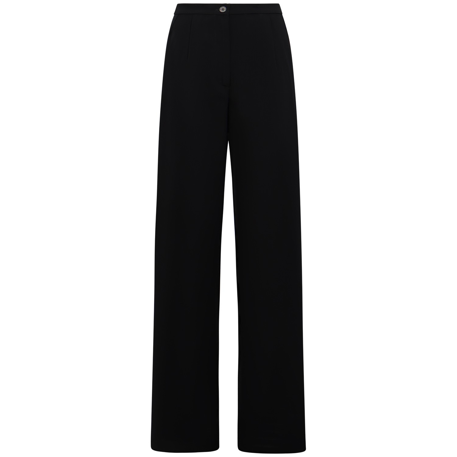 Pantalone nero con banda laterale per donna
