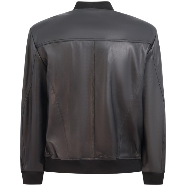 Giubbotto nero in pelle 'SANDS LE TTP FW 09' per uomo