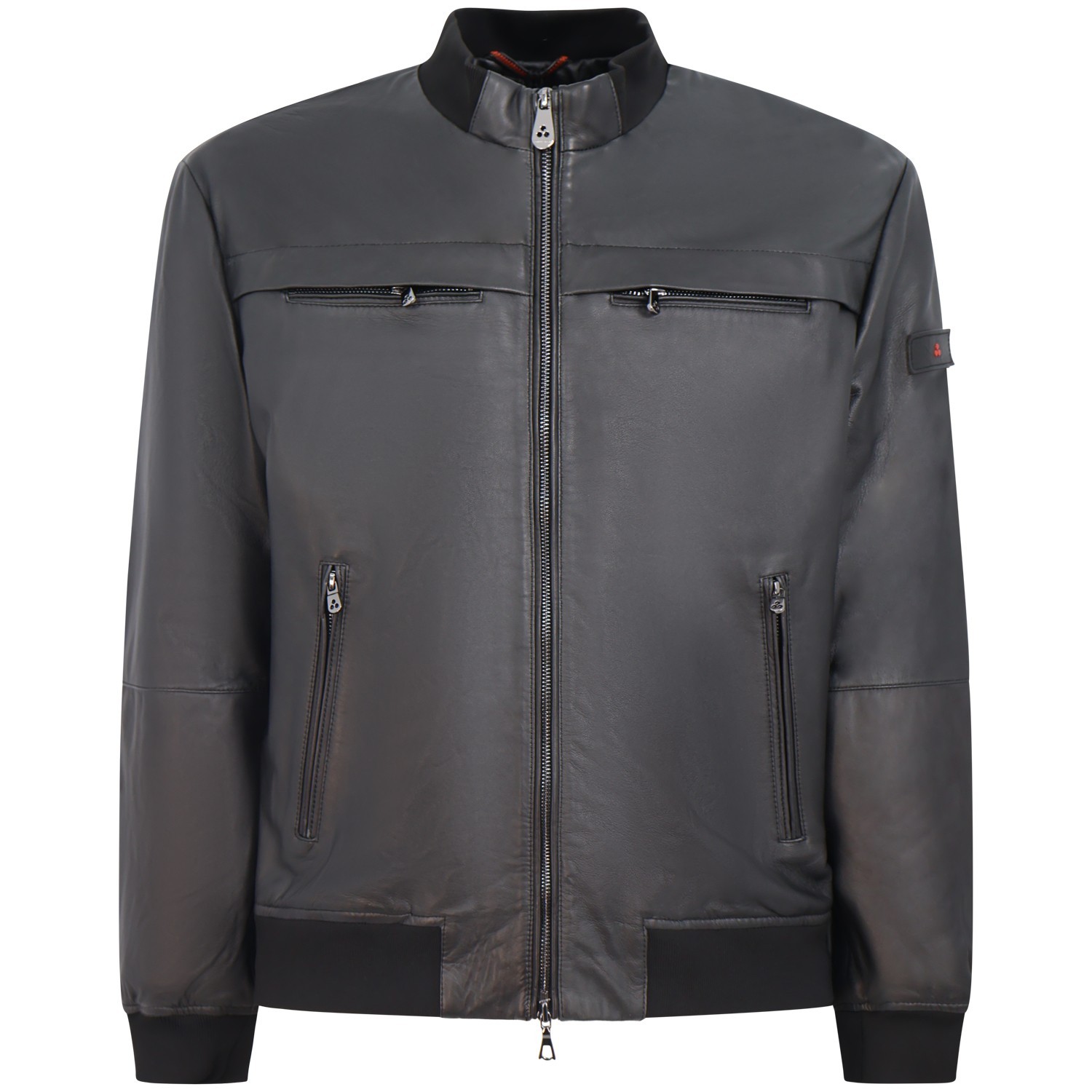 Giubbotto nero in pelle 'SANDS LE TTP FW 09' per uomo