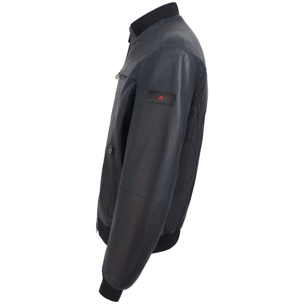 Giubbotto blu in pelle 'SANDS LE TTP FW 09' per uomo