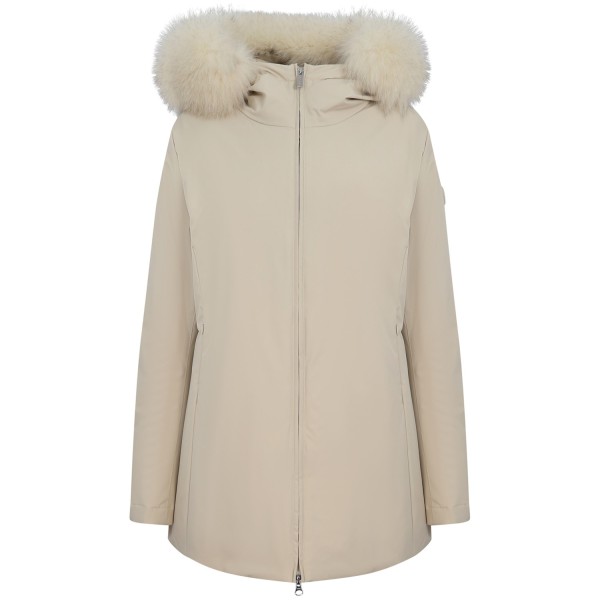 Piumino bianco per donna