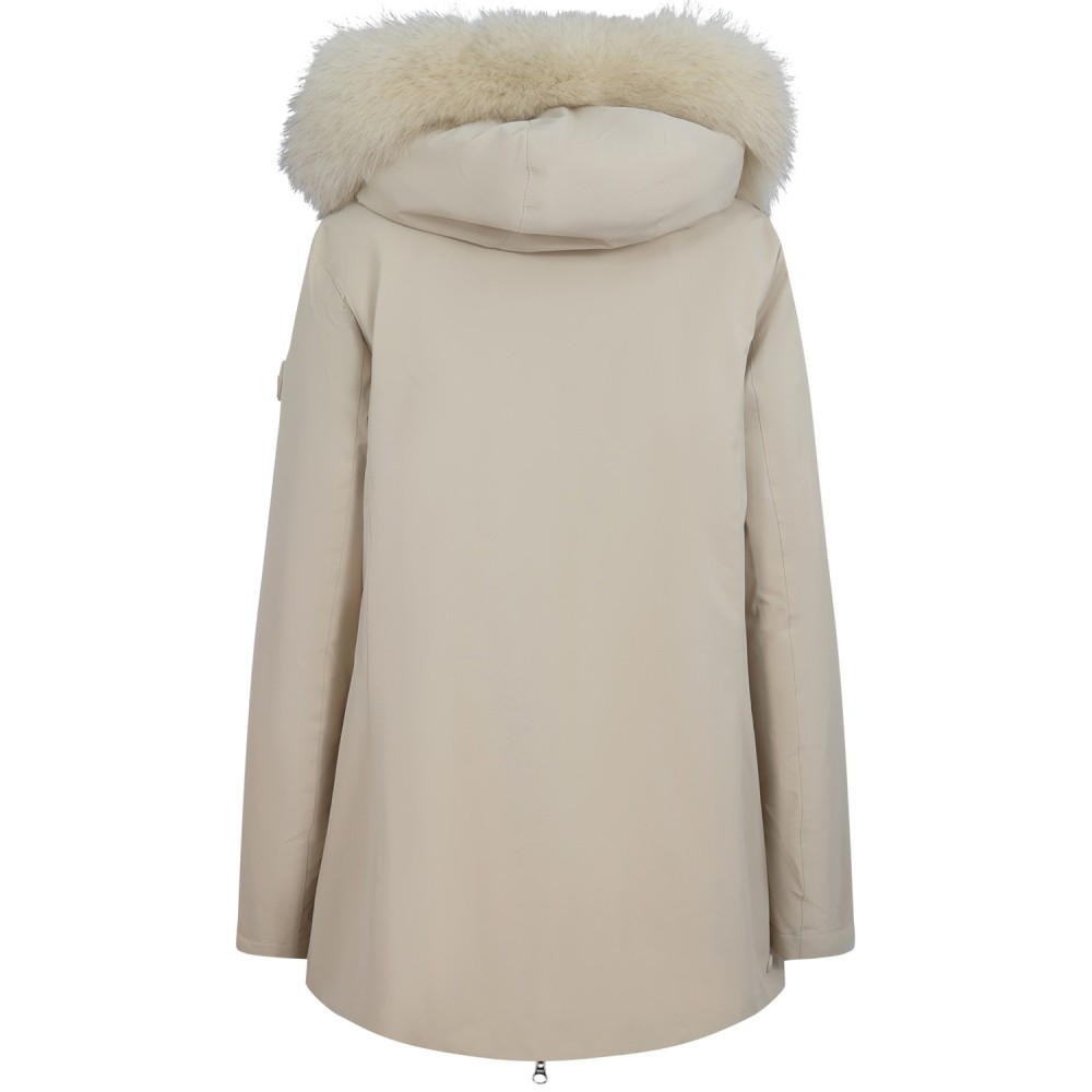 Piumino bianco per donna