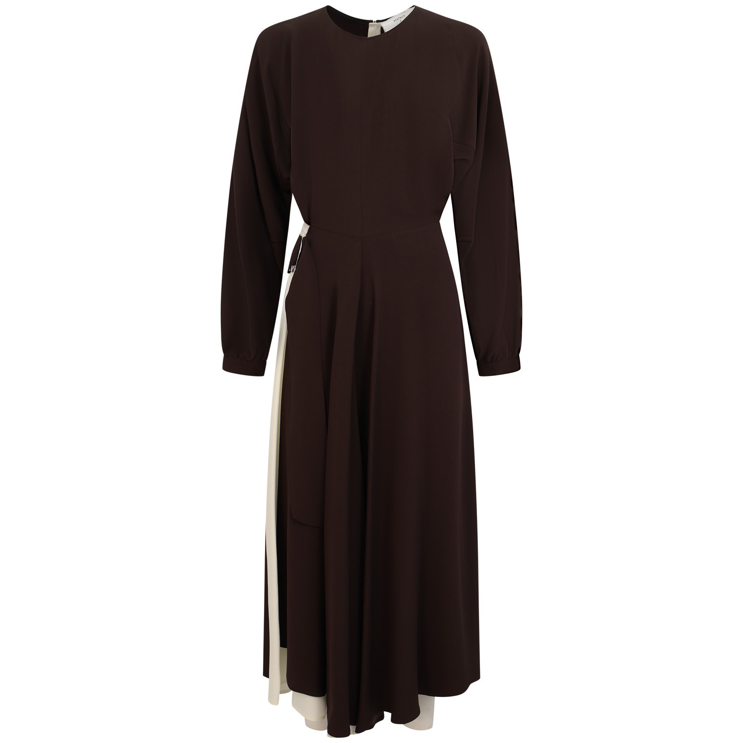 Abito lungo marrone per donna