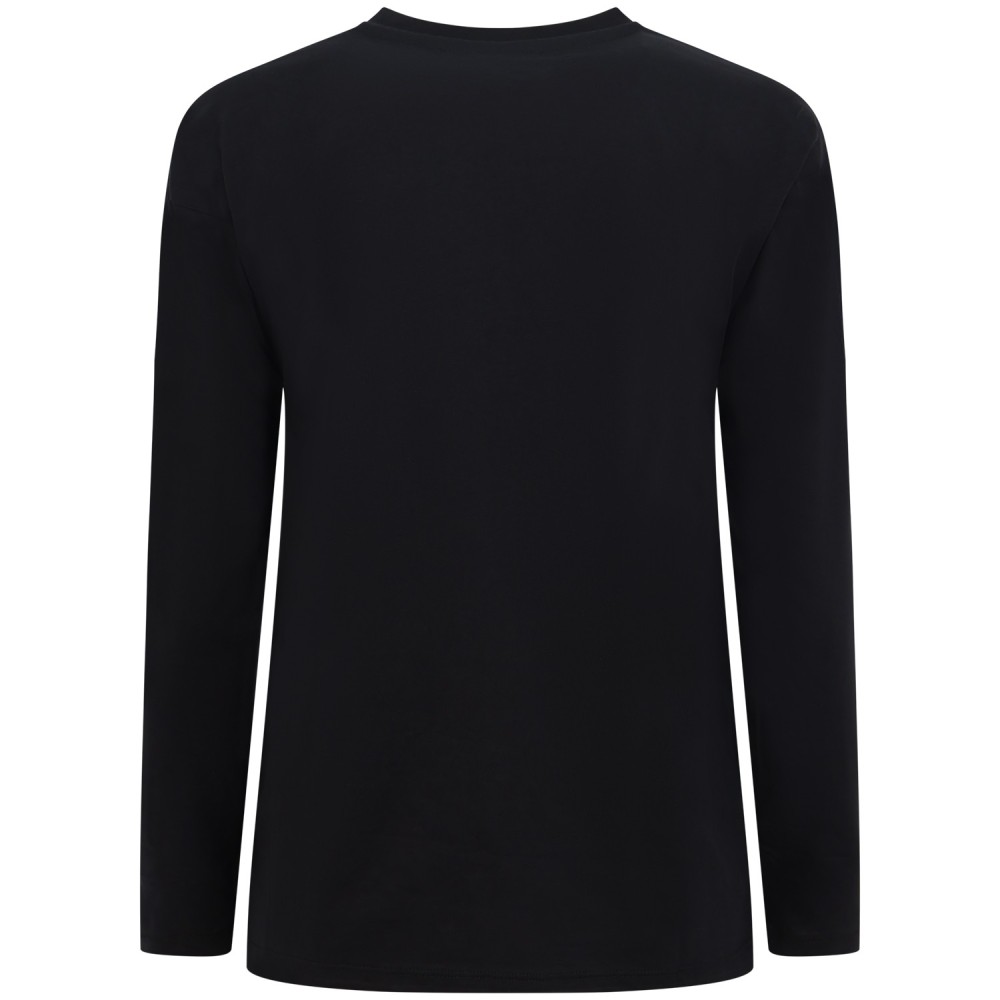 T-shirt manica lunga bianca per donna