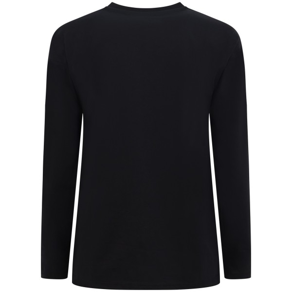 T-shirt manica lunga bianca per donna