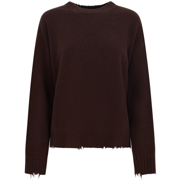 Maglione marrone per donna