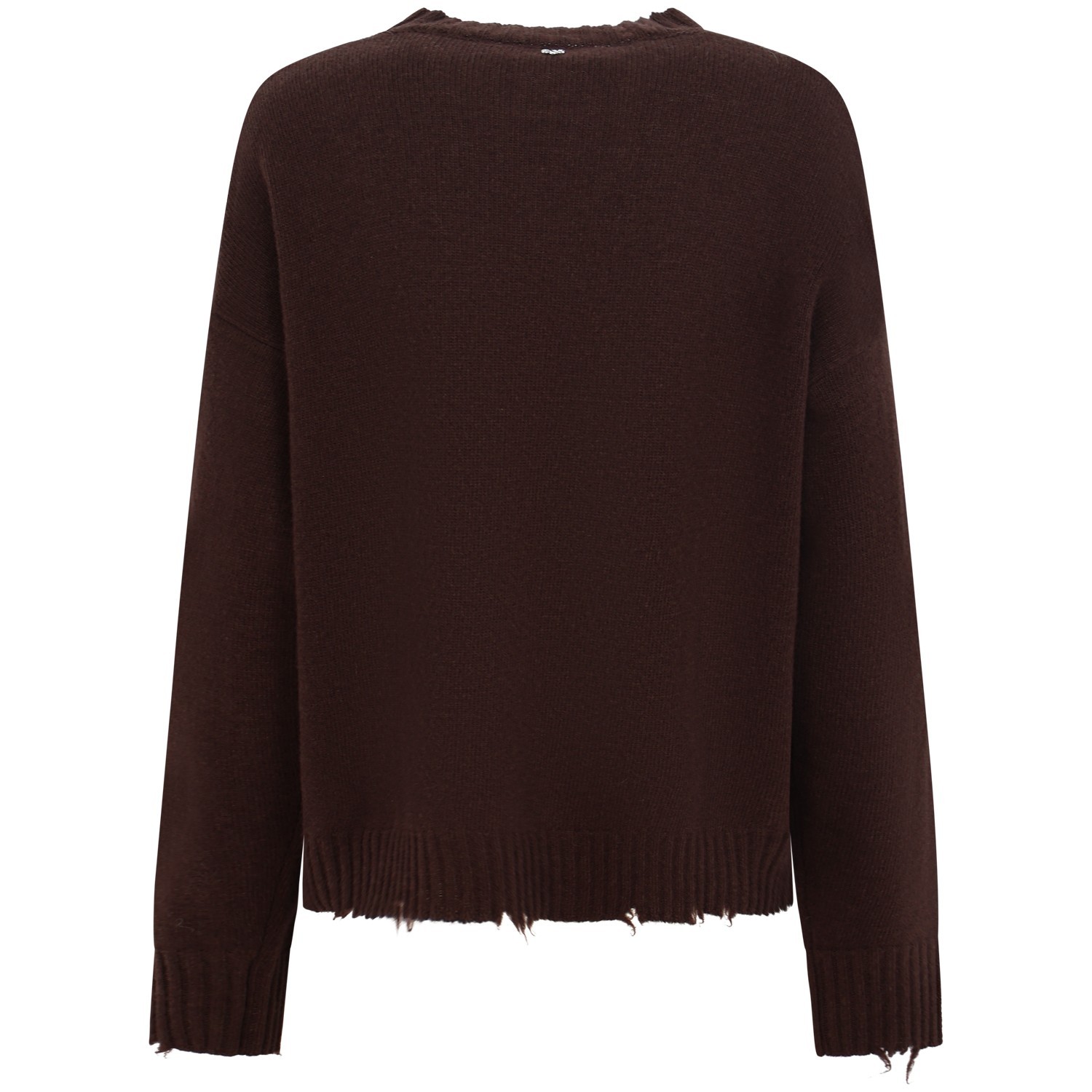 Maglione marrone per donna 2