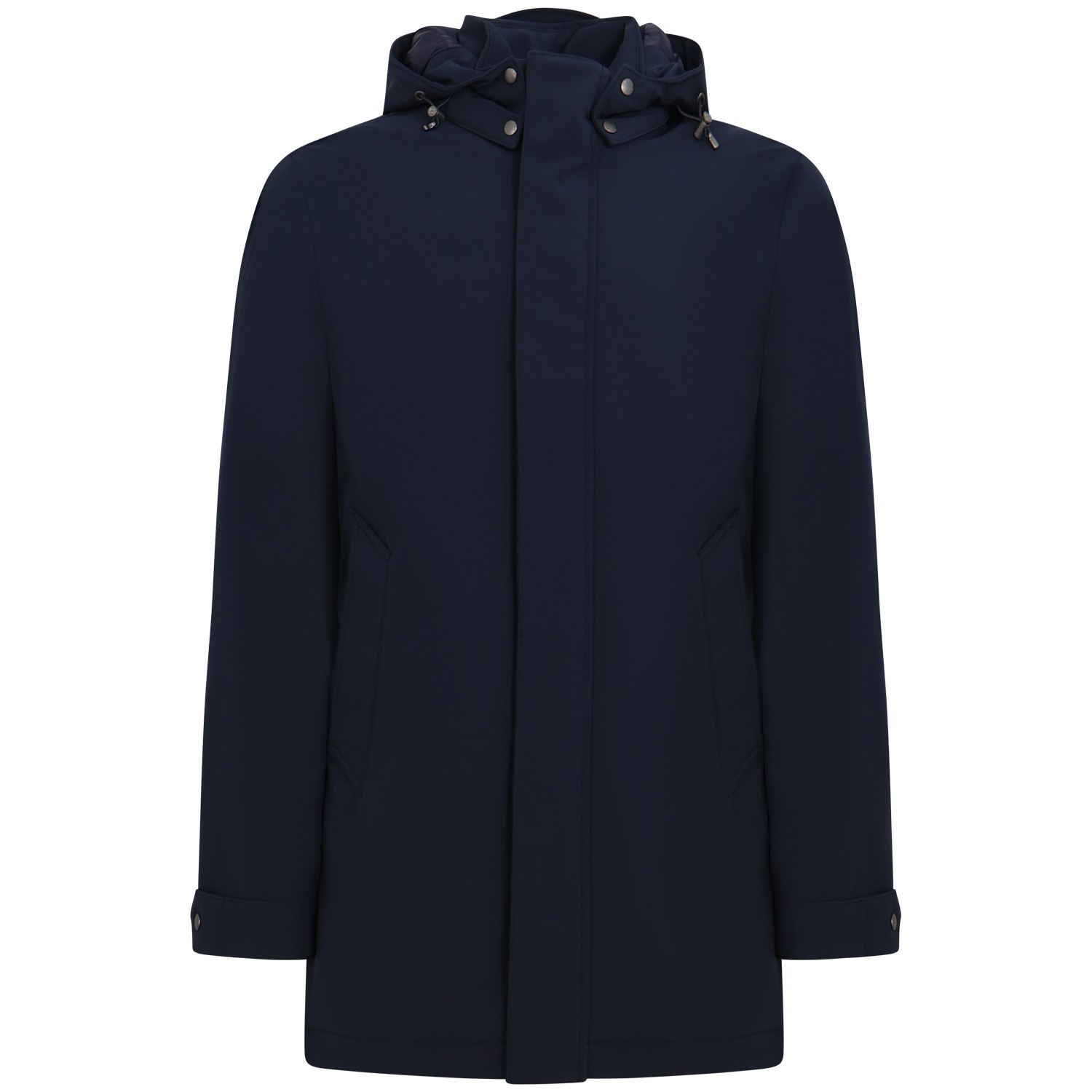 Giubbotto blu 'Soft Shell Barrow Mac Coat' per uomo