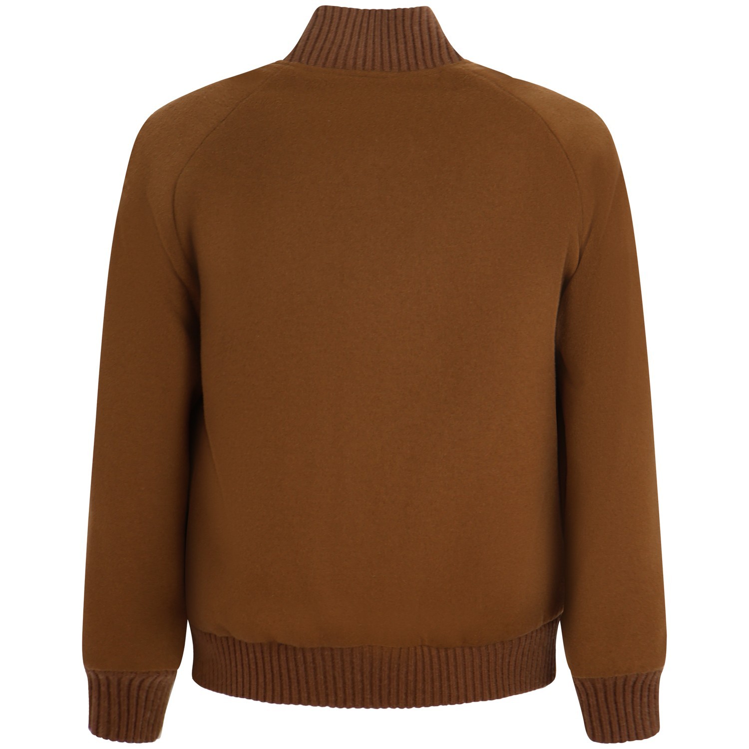 Giubbotto marrone 'Double Wool Bomber' per uomo