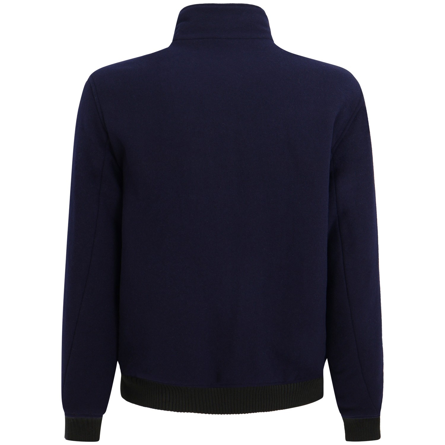 Giubbotto blu con mini logo per uomo 2