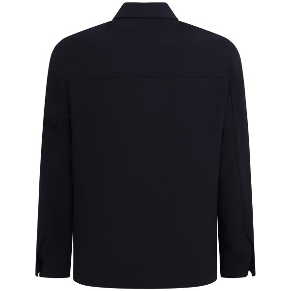 Giacca camicia blu per uomo