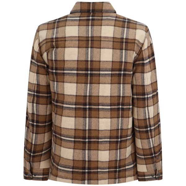Giubbotto a fantasia 'Wool Check Alaskan Shirt' per uomo