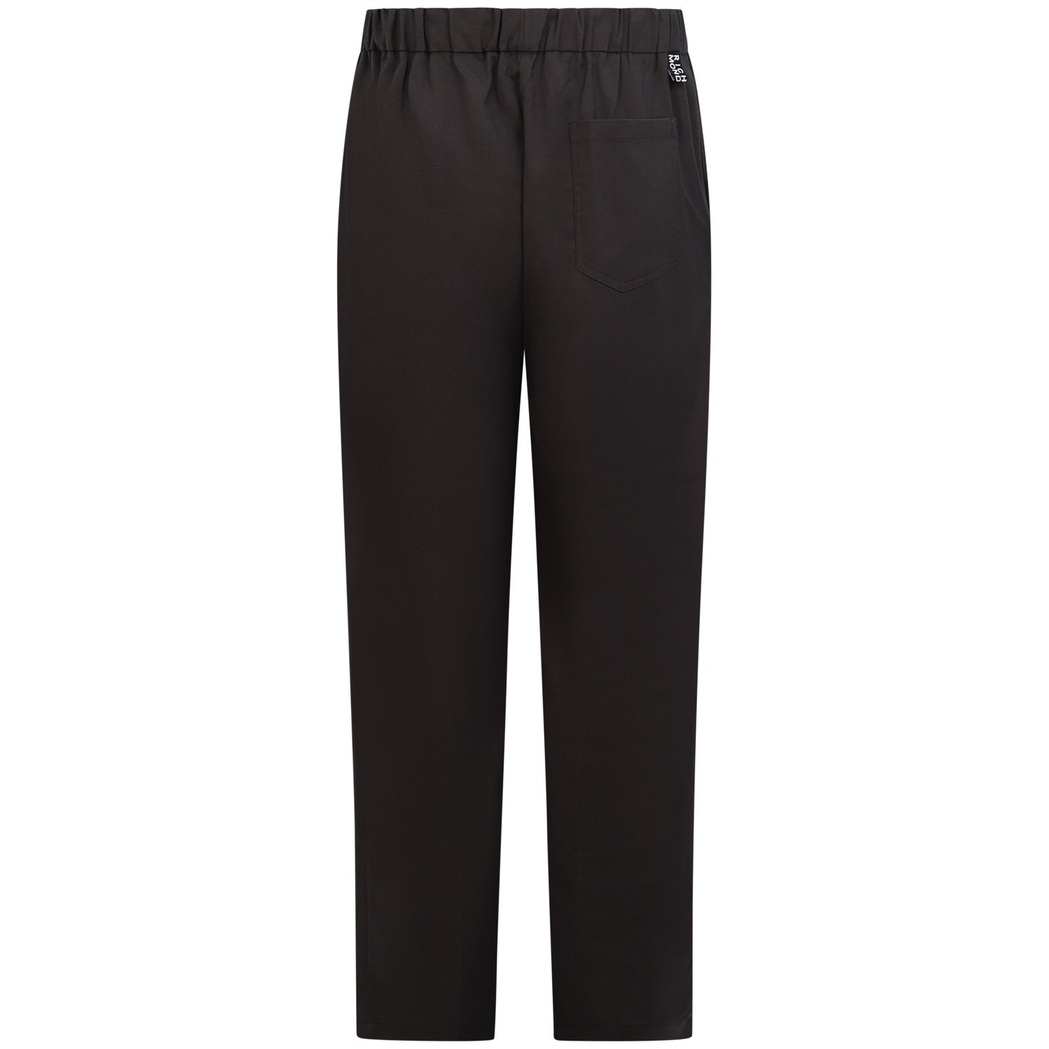 Pantalone grigio con mini logo per uomo 2