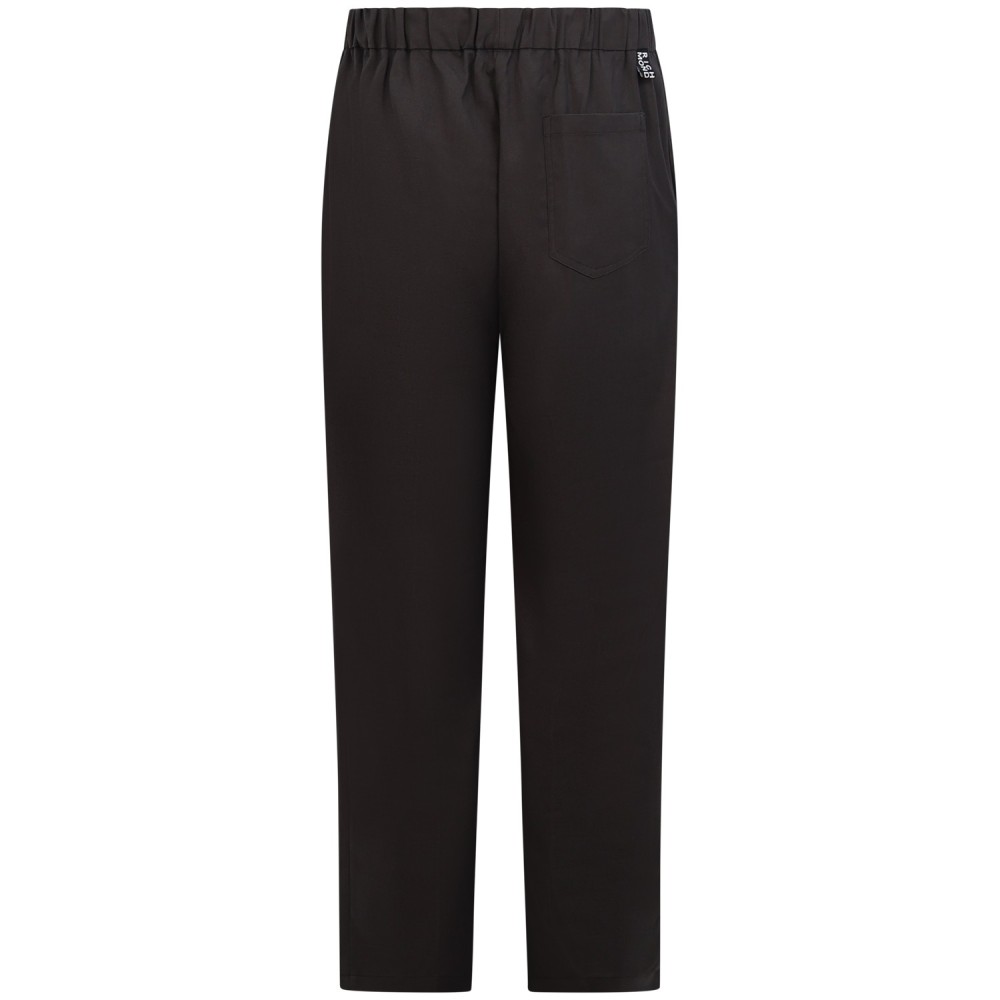 Pantalone grigio con mini logo per uomo