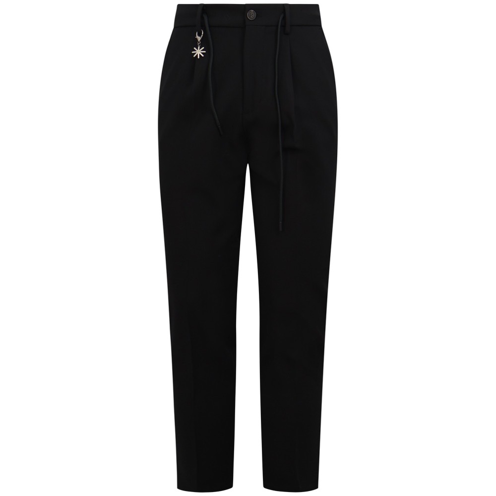 Pantalone nero per uomo